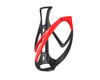 Image 1 for Specialized Rib Cage II Water Bottle Cage (Matte Black/Flo Red)