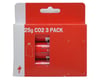 Image 2 for Specialized CO2 Cartridge Pack (Silver) (Threaded) (3 Pack) (25g)