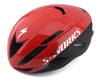 Specialized S-Works Evade Road Helmet (Satin/Gloss Flo Red/Chrome) (M)