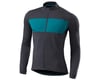 Image 1 for Specialized RBX Drirelease Merino Long Sleeve Jersey (Carbon/Deep Turquoise) (M)