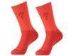 Image 1 for Specialized Soft Air Road Tall Socks (Flo Red/Rocket Red Stripe)