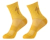 Specialized Soft Air Road Mid Socks (Brassy Yellow/Golden Yellow Stripe) (L)