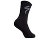 Image 2 for Specialized Merino Midweight Tall Logo Socks (Black) (S)
