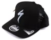 Image 1 for Specialized New Era S-Logo Trucker Hat (Black/Dove Grey)