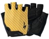 Specialized Men's Body Geometry Sport Gel Gloves (Brassy Yellow Stripe) (M)