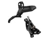 Image 1 for SRAM Level Silver Stealth 4-Piston Hydraulic Disc Brake (Black) (Post Mount) (Left)