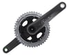 Image 2 for SRAM Force AXS Crankset (Black) (2 x 12 Speed) (DUB Spindle) (172.5mm) (46/33T)