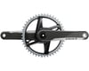 Image 1 for SRAM RED 1 AXS Crankset (Black) (1 x 12 Speed) (DUB Spindle) (170mm) (46T)