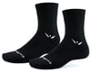 Swiftwick Pursuit Hike Six Lightweight Socks (Black) (L)
