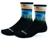 Image 1 for Swiftwick Vision Six Socks (Impression Lake Tahoe) (S)