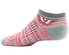 Image 2 for Swiftwick Aspire Stripe Zero Socks (Pewter/Red)