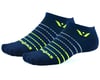 Swiftwick Aspire Zero Socks (Navy/Neon Yellow Stripe) (M)