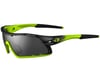 Image 1 for Tifosi Davos Sunglasses (Race Neon) (Smoke, AC Red & Clear Lenses)