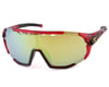 Tifosi Sledge Sunglasses (Crystal Red) (Clarion Yellow, AC Red & Clear Lenses)