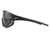 Image 2 for Tifosi Sledge Sunglasses (Moon Dust) (Smoke, AC Red & Clear Lenses)