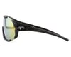 Image 2 for Tifosi Sledge Sunglasses (Cosmic Black) (Clarion Yellow, AC Red & Clear Lenses)