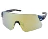 Image 1 for Tifosi Rail Sunglasses (Midnight Navy) (Clarion Yellow/AC Red/Clear Lenses)