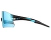 Image 2 for Tifosi Rail Sunglasses (Crystal Blue) (Clarion Blue/AC Red/Clear Lenses)
