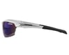 Image 2 for Tifosi Intense Sunglasses (Metallic Silver) (Smoke Blue Lens)
