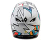 Image 2 for Troy Lee Designs D4 Composite Full Face Helmet (Frames White/Silver) (S)