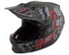 Troy Lee Designs D3 Fiberlite Full Face Helmet (Anarchy Olive) (XL)