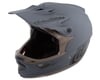 Troy Lee Designs D3 Fiberlite Full Face Helmet (Stealth Grey) (M)