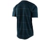 Image 2 for Troy Lee Designs Flowline Short Sleeve Jersey (Stacked Light Marine) (M)