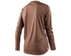 Image 2 for Troy Lee Designs Women's Lilium Long Sleeve Mountain Jersey (Solid Coffee) (S)
