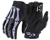 Troy Lee Designs Youth Air Gloves (Skully Black/White) (Youth L)