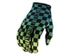 Troy Lee Designs Flowline Gloves (Checkers Green/Black) (XL)