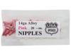 Image 2 for USA Brand 14g Alloy Nipples (Pink) (Bag of 20)