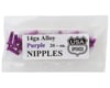 Image 2 for USA Brand 14g Alloy Nipples (Purple) (Bag of 20)