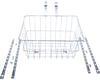 Image 1 for Wald 1512 Front Basket with Adjustable Legs (Silver)