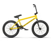 We The People 2023 Justice BMX Bike (20.75" Toptube) (Matte Taxi Yellow)