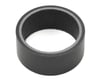 Image 1 for Wheels Manufacturing Carbon Headset Spacers (Black) (1-1/8") (15mm) (1 Pack)