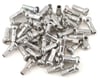 Image 1 for Wheelsmith Alloy Nipples (Silver) (2.0 x 12mm) (Bag of 50)