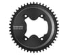 Image 1 for Wolf Tooth Components Aero Chainring (Black) (GRX 800 Series) (Drop-Stop ST) (Single) (46T)