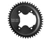 Image 1 for Wolf Tooth Components Elliptical Aero Chainring (Black) (GRX 800 Series) (Drop-Stop ST) (Single) (46T)