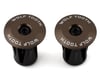 Image 1 for Wolf Tooth Components Alloy Bar End Plugs (Espresso)