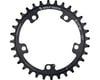 Image 2 for Wolf Tooth Components CAMO Aluminum Round Chainring (Black) (Drop-Stop A) (Single) (32T)