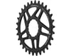 Image 1 for Wolf Tooth Components Elliptical Direct Mount Chainring (Black) (Drop-Stop ST) (Single) (3mm Offset/Boost) (32T)