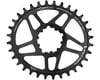 Image 1 for Wolf Tooth Components SRAM Direct Mount Elliptical Chainring (Black) (Drop-Stop ST) (Single) (3mm Offset/Boost) (34T)