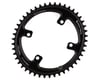 Image 1 for Wolf Tooth Components Elliptical Chainring (Black) (110mm Shimano Asym. BCD) (Drop-Stop B) (Single) (46T)