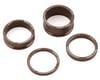 Image 1 for Wolf Tooth Components 1-1/8" Headset Spacer Kit (Espresso) (3, 5, 10, 15mm)