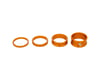Wolf Tooth Components 1-1/8" Headset Spacer Kit (Orange) (3, 5, 10, 15mm)