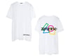 Zeronine Geo Cluster Logo T-Shirt (White) (2XL)