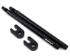 Image 1 for Zipp Tangente Aluminum Knurled Valve Extender Kit (Black) (Pair) (91mm)