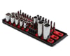 Image 4 for Ernst Manufacturing 13" 3 Rail Twist Lock Socket Boss (Red) (1/4, 3/8 & 1/2")