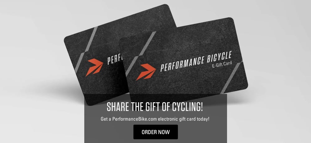 Performance shops bike promo