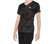 100% Women's Airmatic Jersey (Black Floral) | product-related